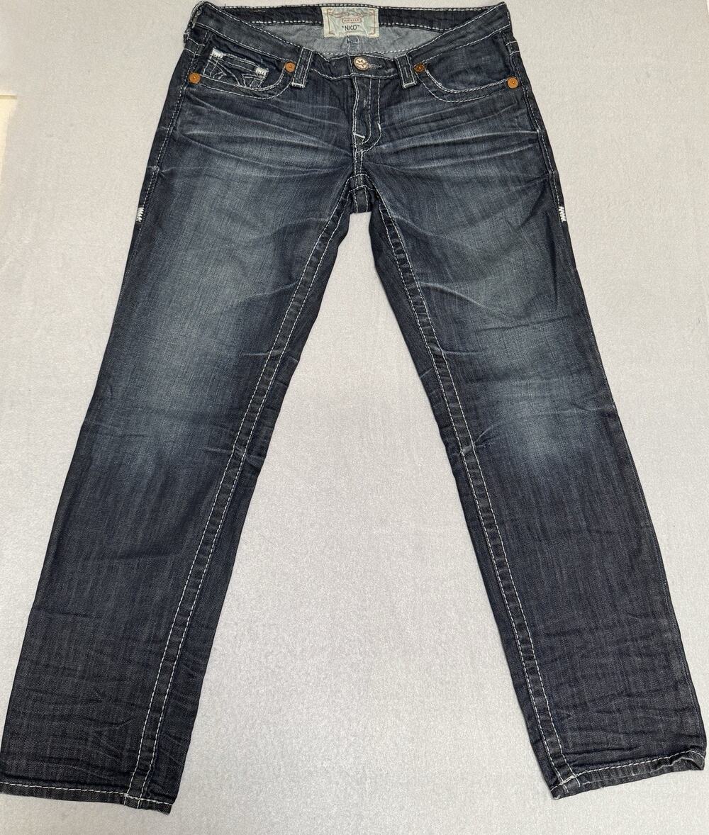 BIG STAR "Nico" $144 Medium Wash 5 Pocket Jeans 30 Vintage Collection Y2K